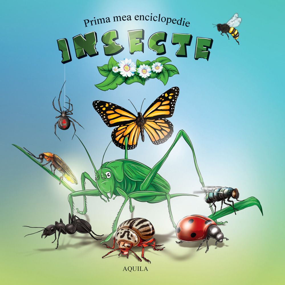 Cover of Prima mea enciclopedie Insecte